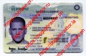 Vermont Fake ID